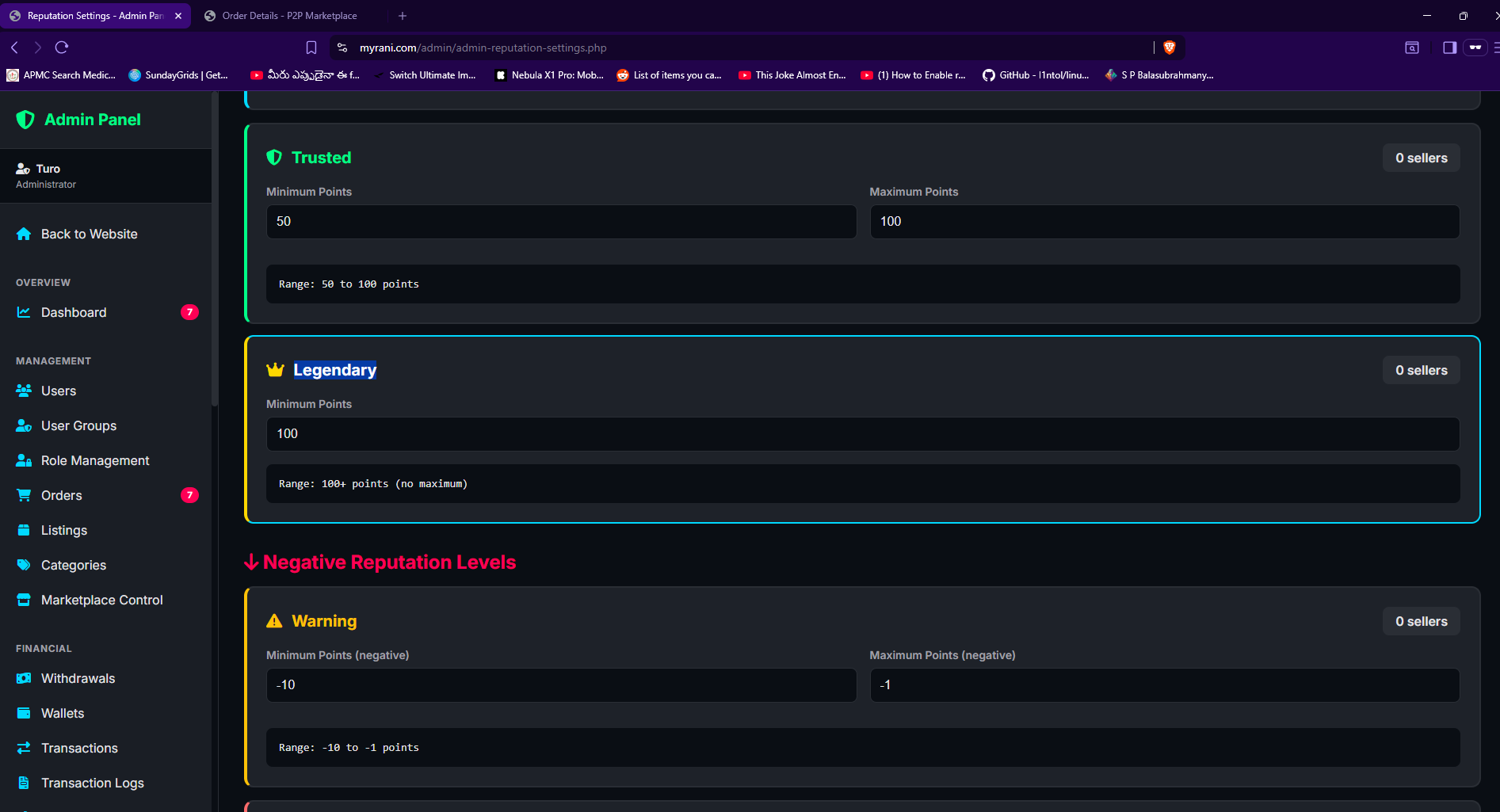 Perfect Listing Test #1